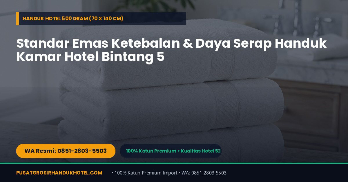 Grosir Handuk Spa, Klinik Kecantikan, Salon, Gym & Rumah Sakit di Mertoyudan — WA 0851-2803-5503
